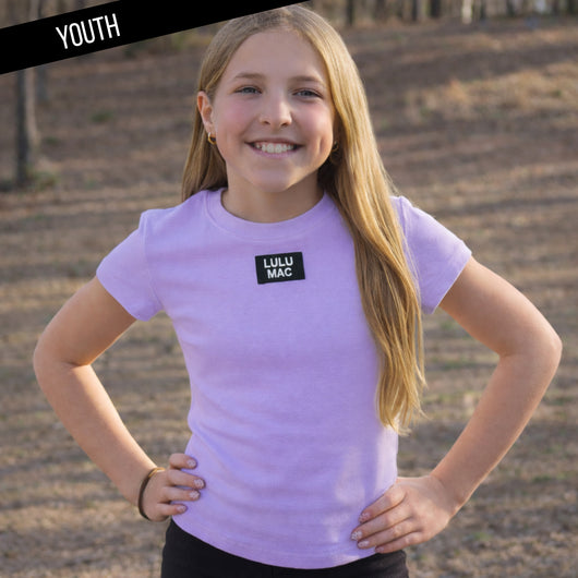 KD-TP1000 Kids Baby Doll Top - Lavender