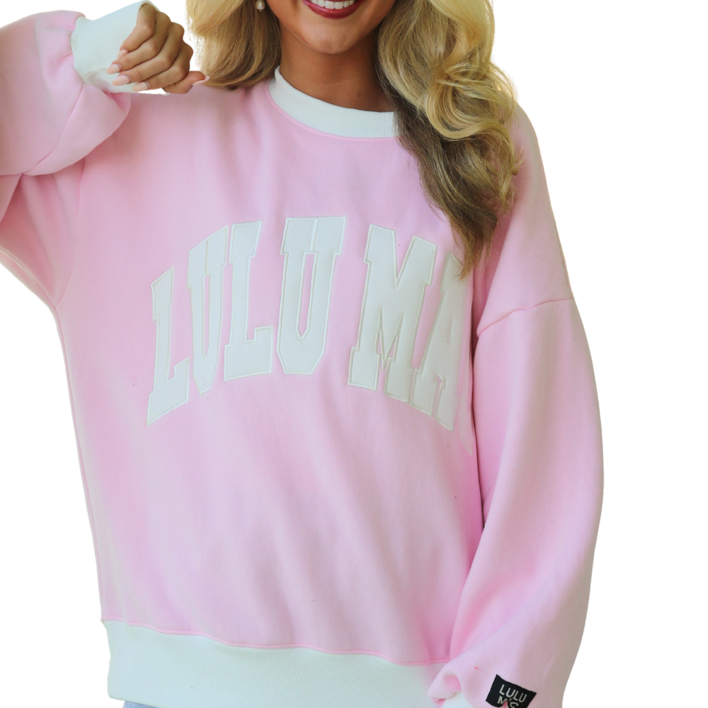 LM-SW-1002 Color Block Pink/White - Stitch – girliegirloriginals