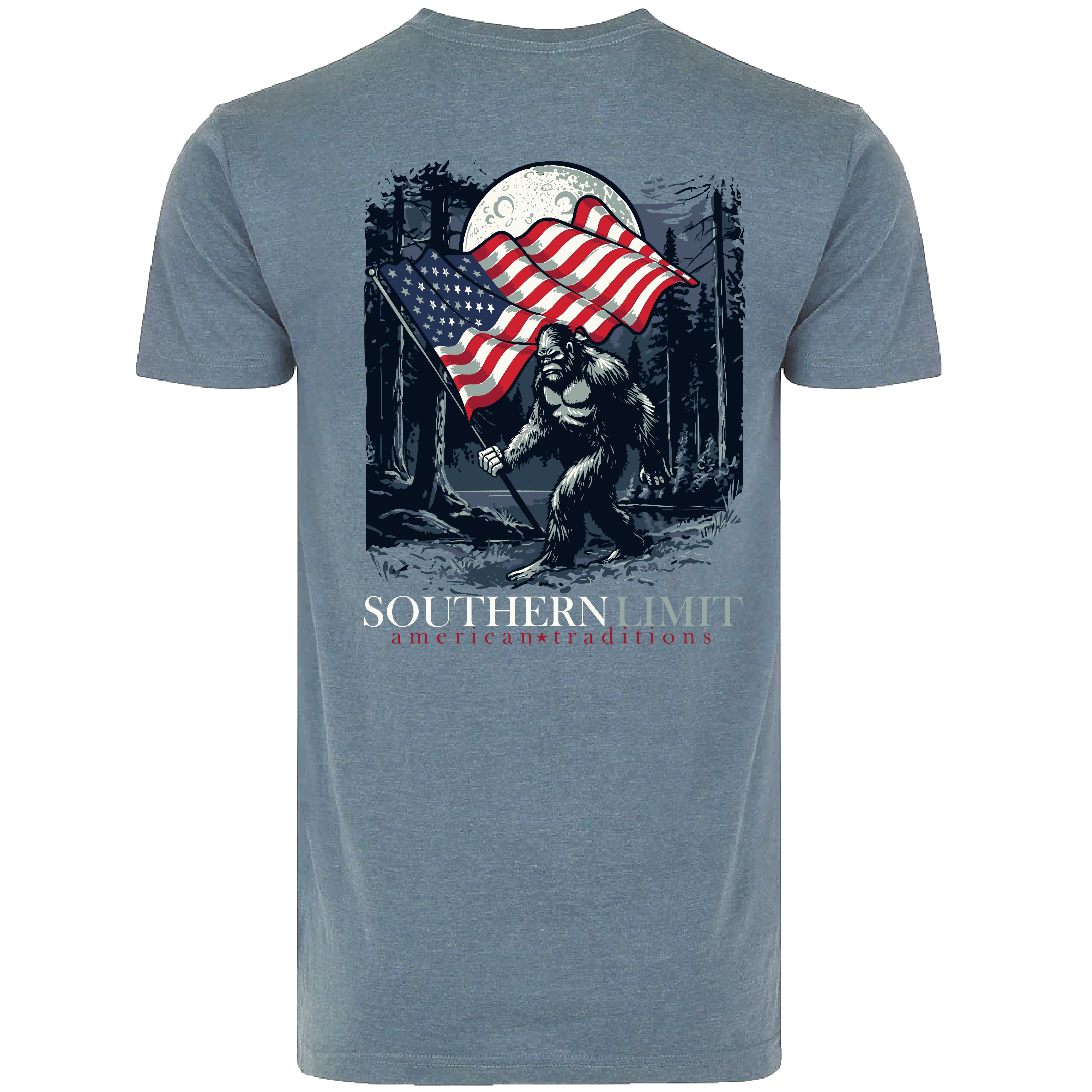 SL-133 American Bigfoot - Slate Heather