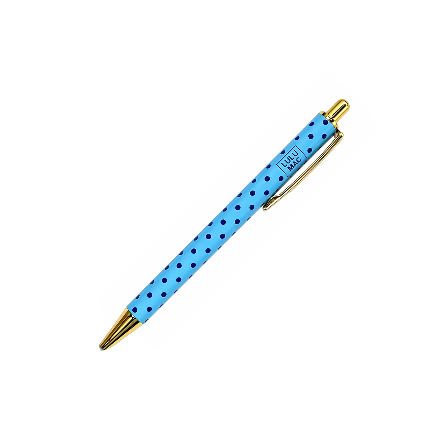 LM-PEN-PD Blue/Navy Dot Ink Pen