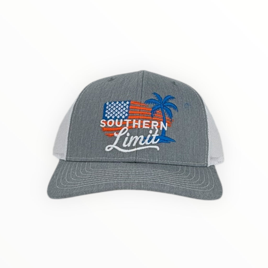 SL-CP-2009 Flag Palm Grey White – girliegirloriginals