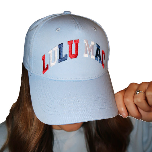 LM-3014 RED,WHITE, & LULU CAP