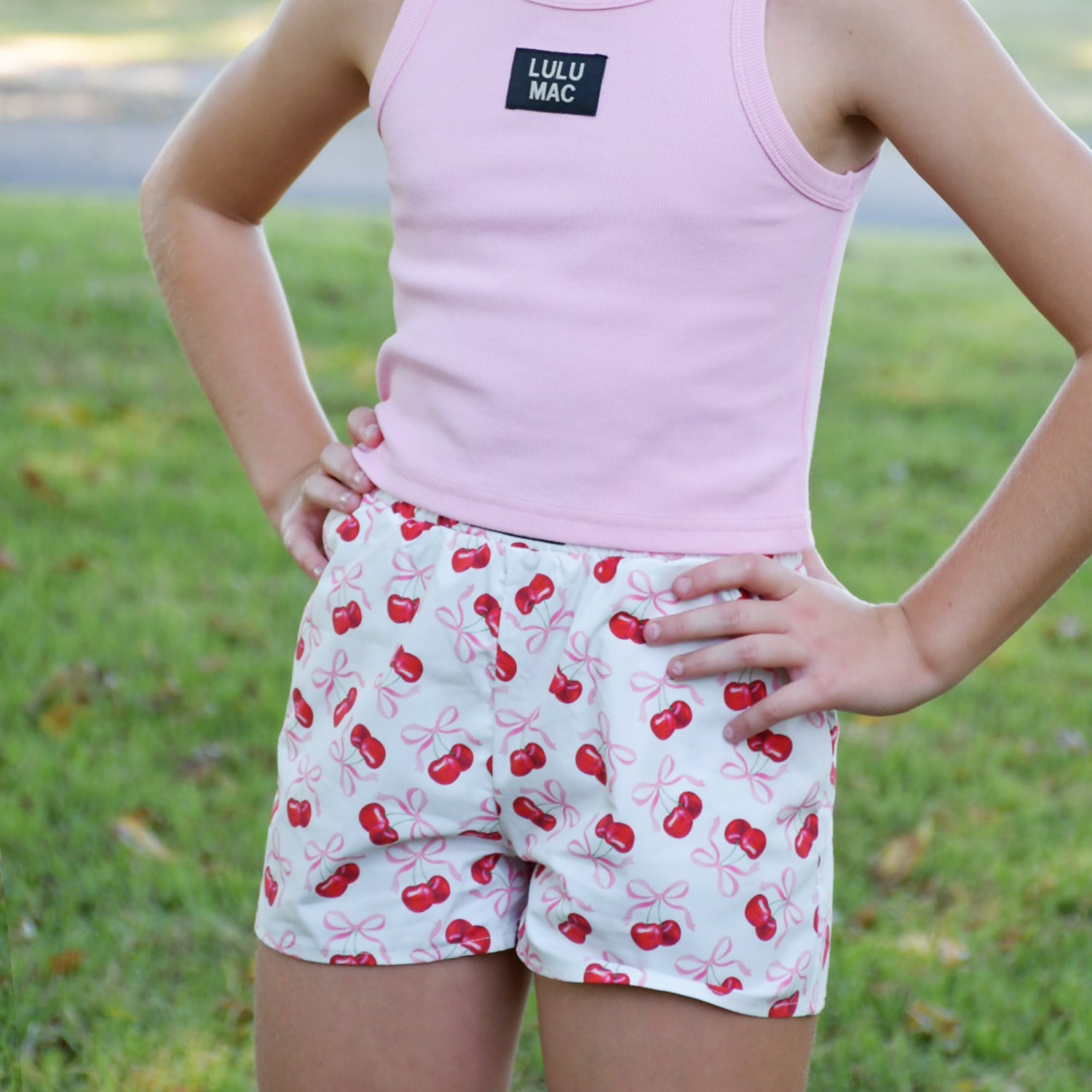 LM-KSH-1006-Cherry KIDS SHORTS