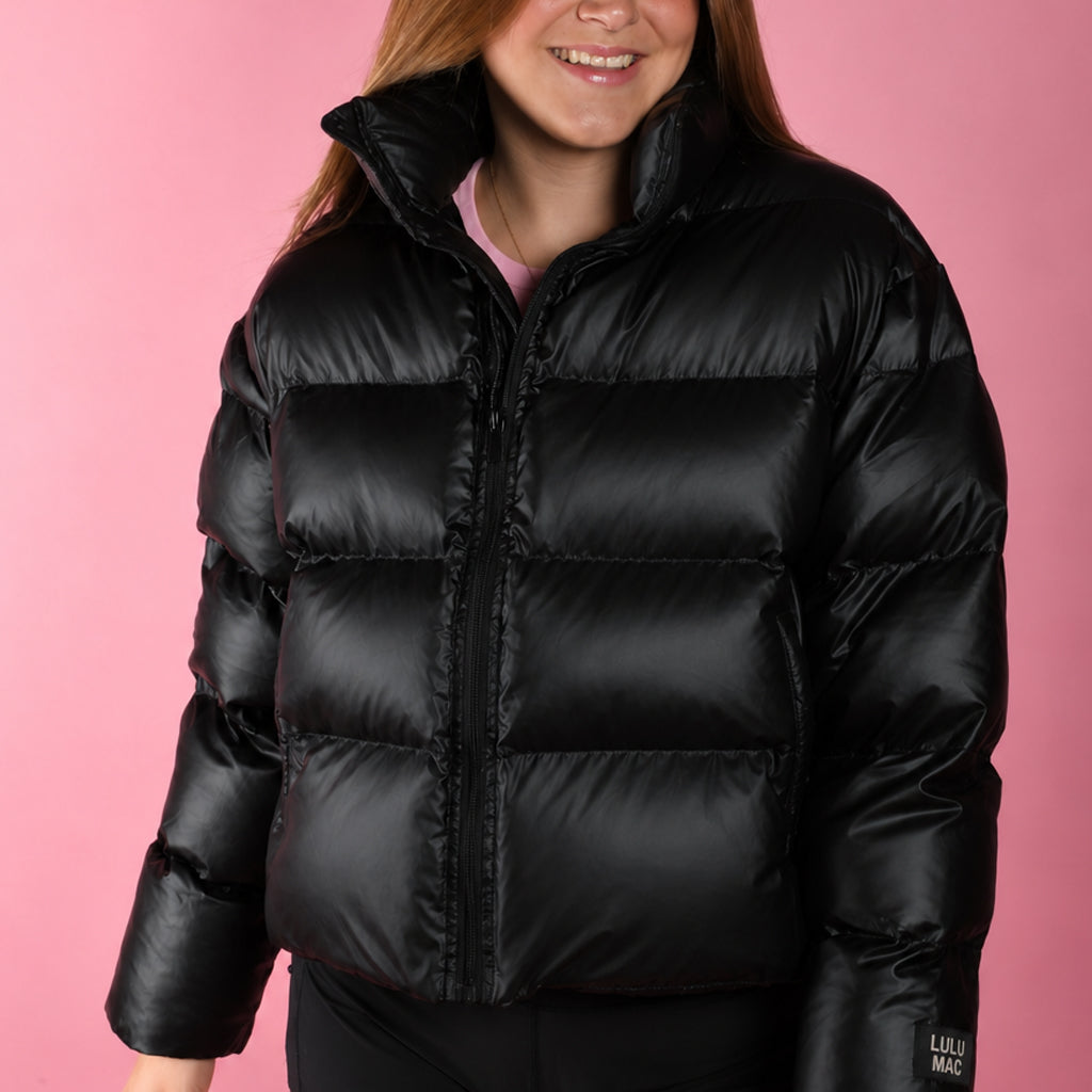 LM-CT-1001 Puffer Jacket  - Black