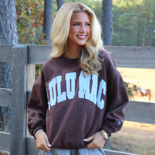 LM-SW-1003  Brown/Light Blue - Stitch