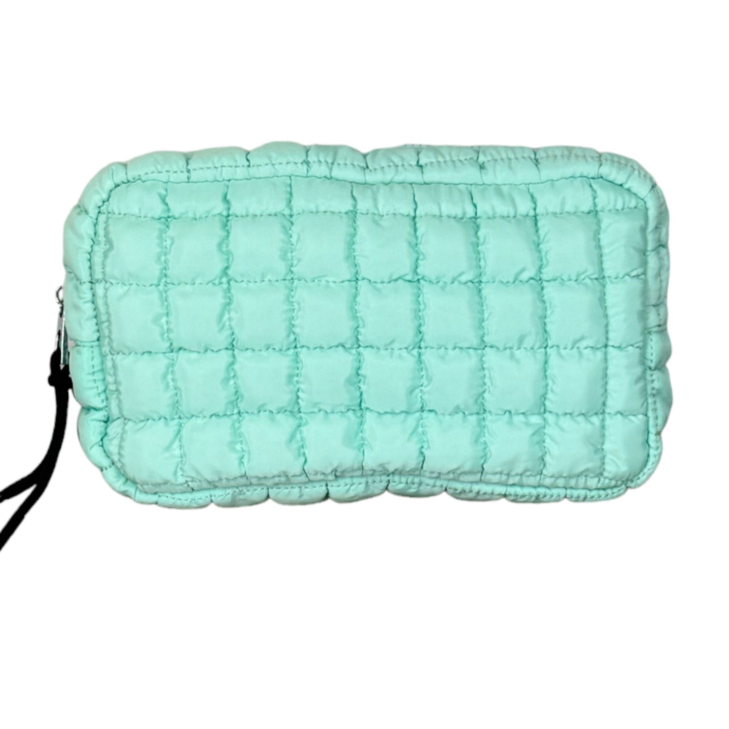 GZ-4282 Puffer Quilted Makeup Bag Mint