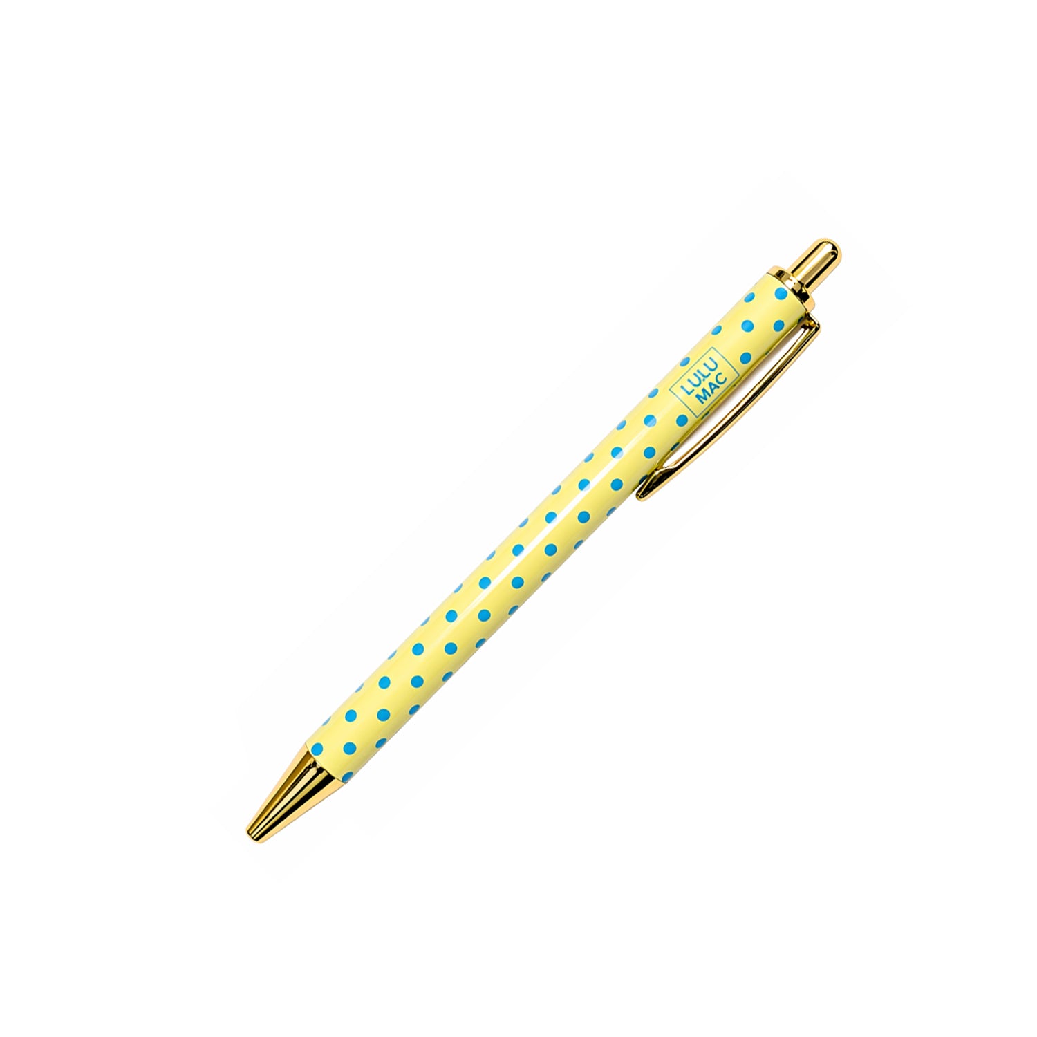 LM-PEN-PD Yellow/Blue Dot Ink Pen