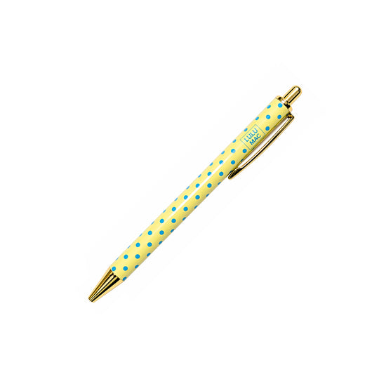 LM-PEN-PD Yellow/Blue Dot Ink Pen