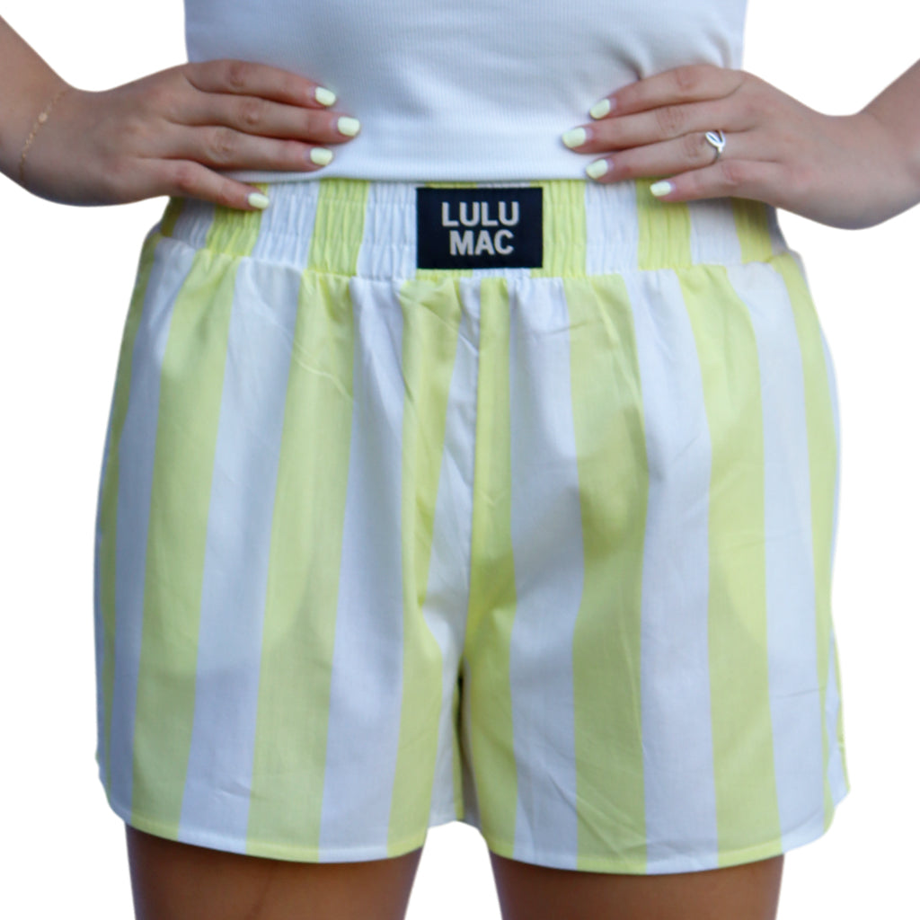 BXDBS-YELLOW DARBY BOXER SHORT