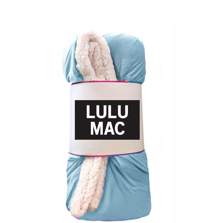 LM-BK LULU MAC BLANKET BLUE