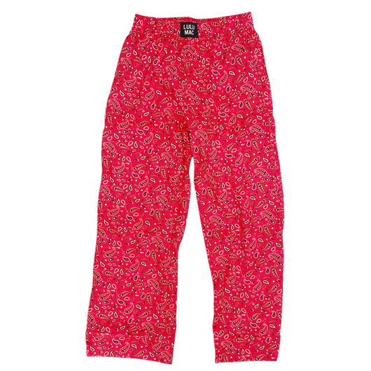 PAPS-RED PAISLEY