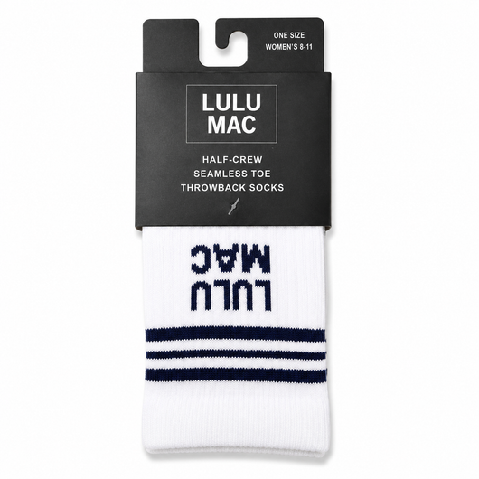 LM-SO-1001 Lulu Mac Socks Single Pair - NAVY