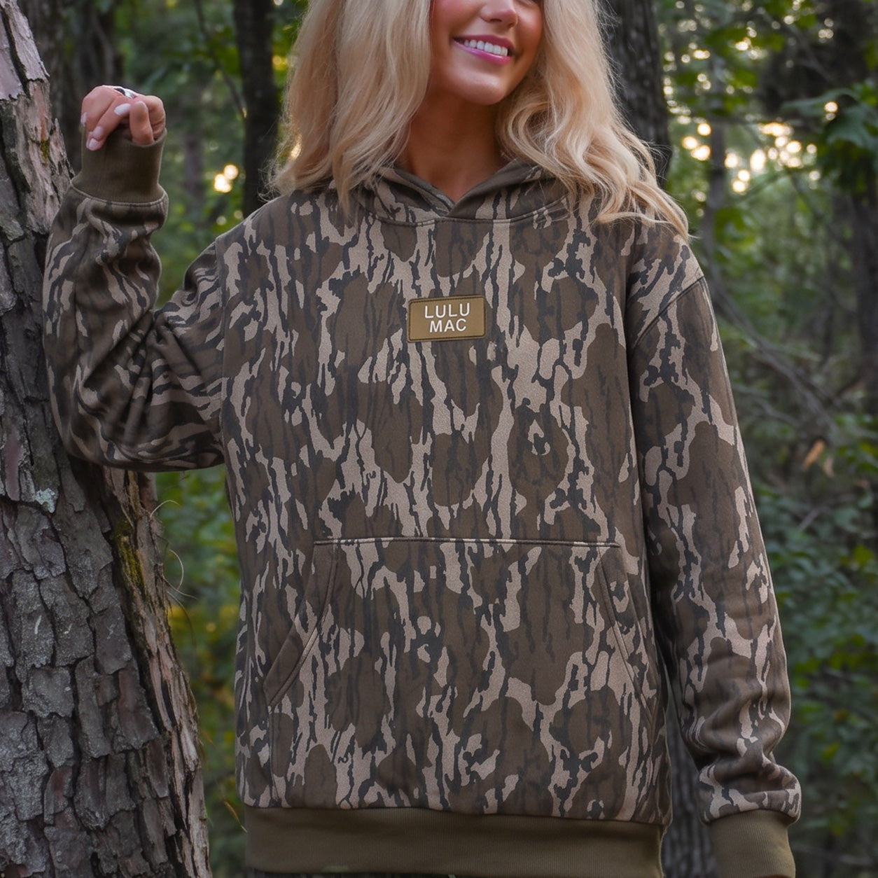 LM-SW-1013 Mossy Oak Fleece Hoodie