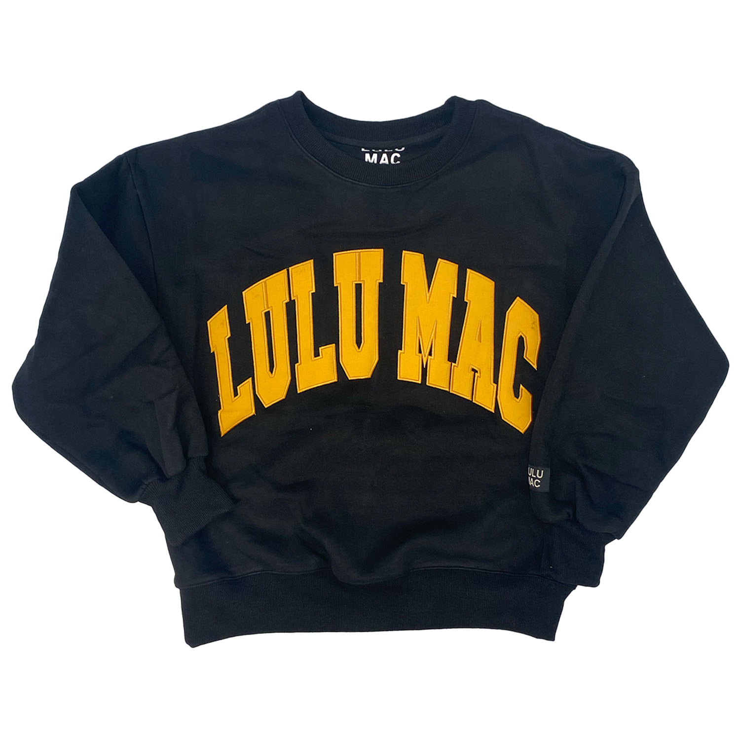 LM-SW-1001-Black/Yellow-Stitch