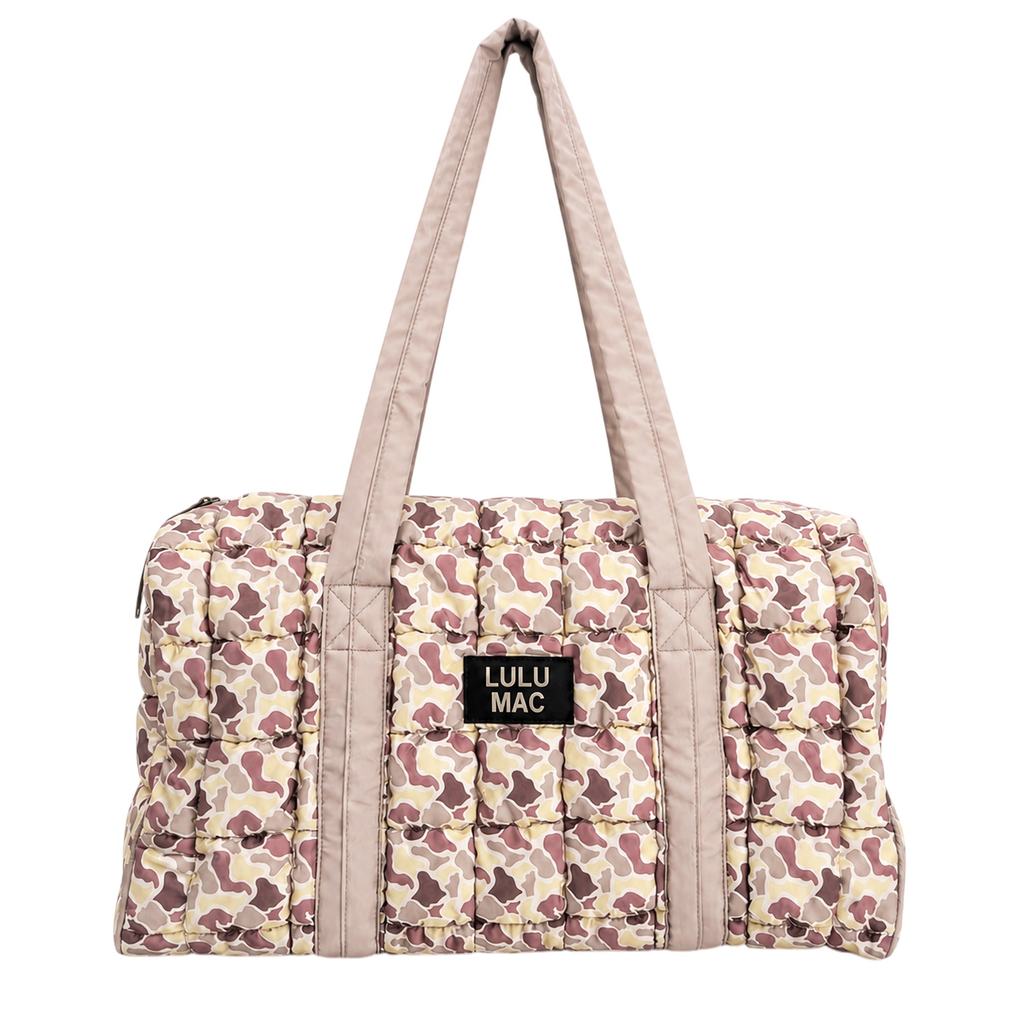 LM-MP-2812 PUFFER DUFFLE BAG - LT. CAMO
