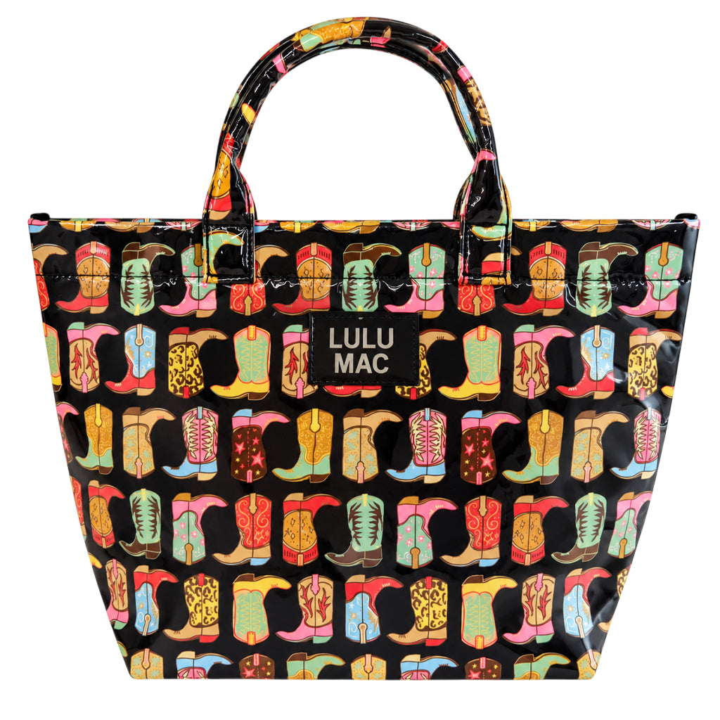 LM-BG-1003 TOTE BAG BLACK BOOT