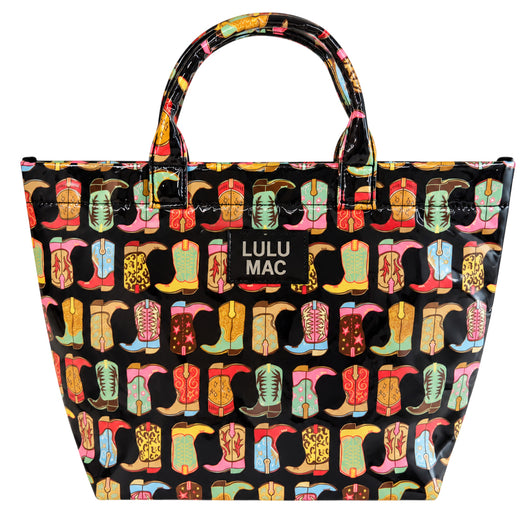 LM-BG-1003 TOTE BAG BLACK BOOT