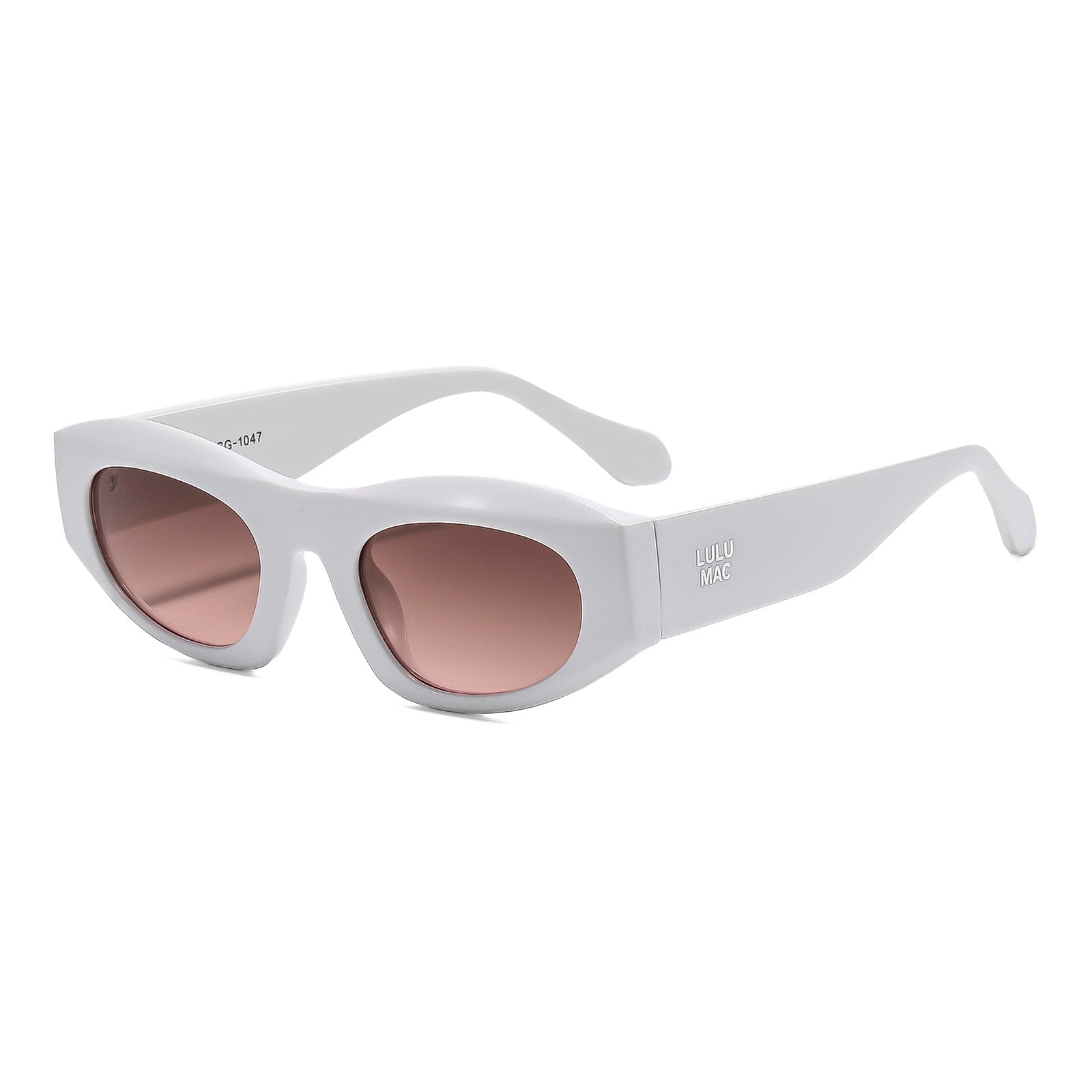 LM-SG-1047 Caroline White Sunglasses
