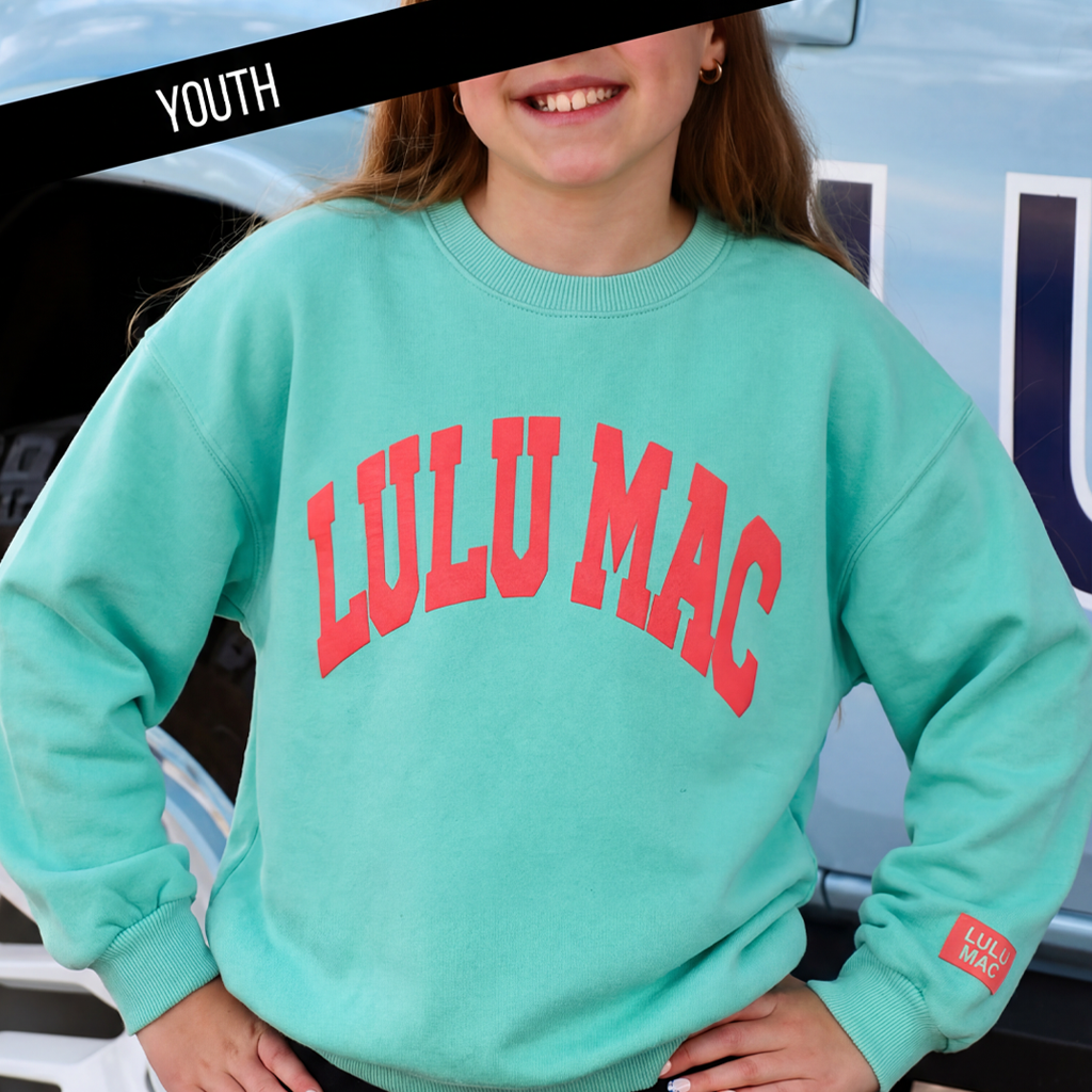 KD-SW-1007 MINT WITH CORAL PUFF