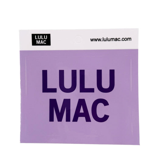 Lulu Mac Decal/Sticker-Light Purple/Purple