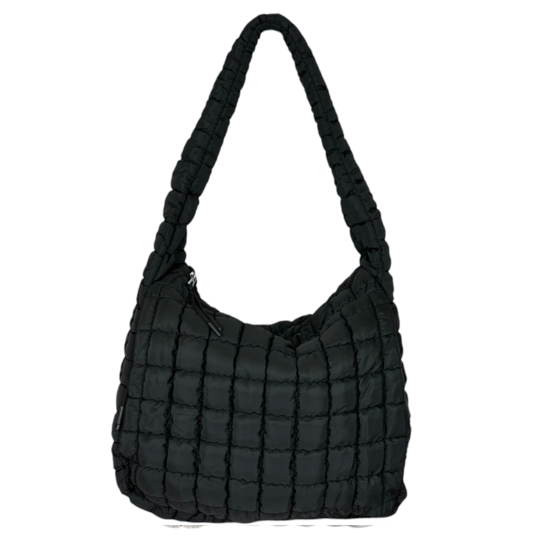 GZ-4171 Puffer Quilted Handbag Black