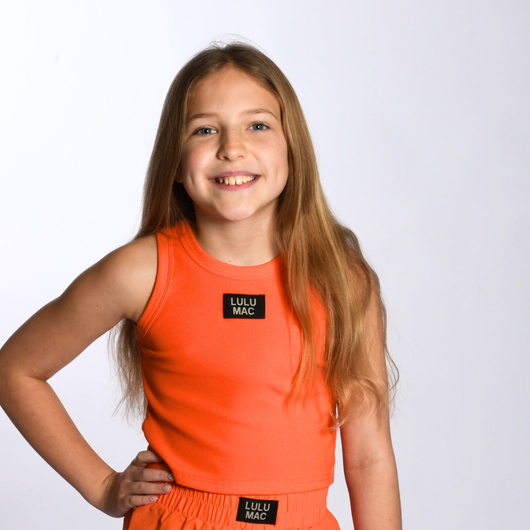 LM-KTK-1000 ORANGE KIDS SOLID TANK