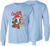 2542 Cow Bells Front Design LS - Light Blue