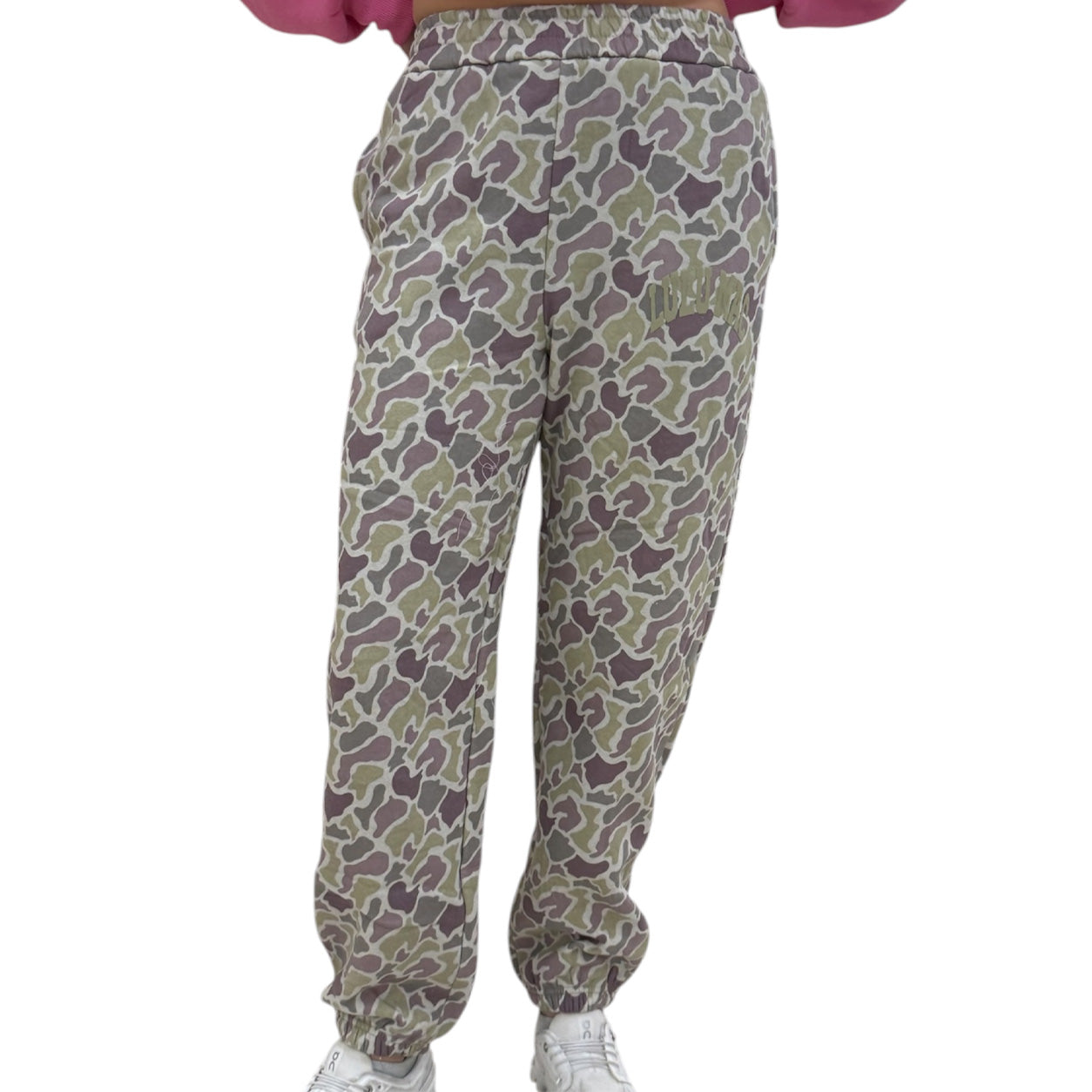 LM-PA-1021 Lt. Camo Print Puff Pant