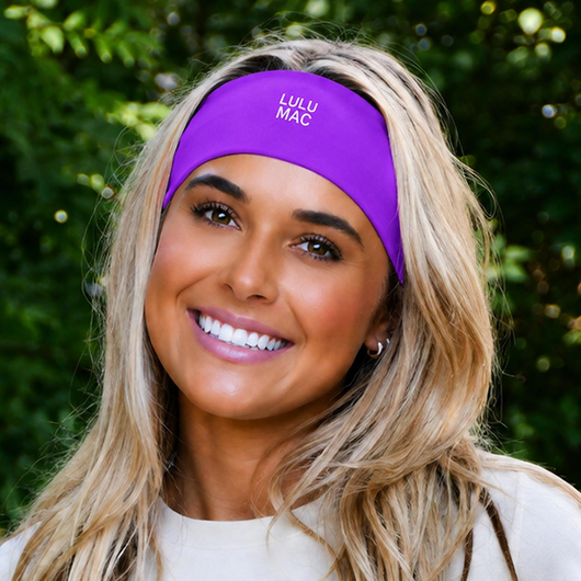 LM-HB-1000 Lulu Mac Headband - Purple