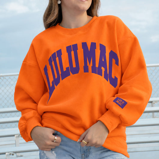 LM-SW-1007 Orange/Purple Puff