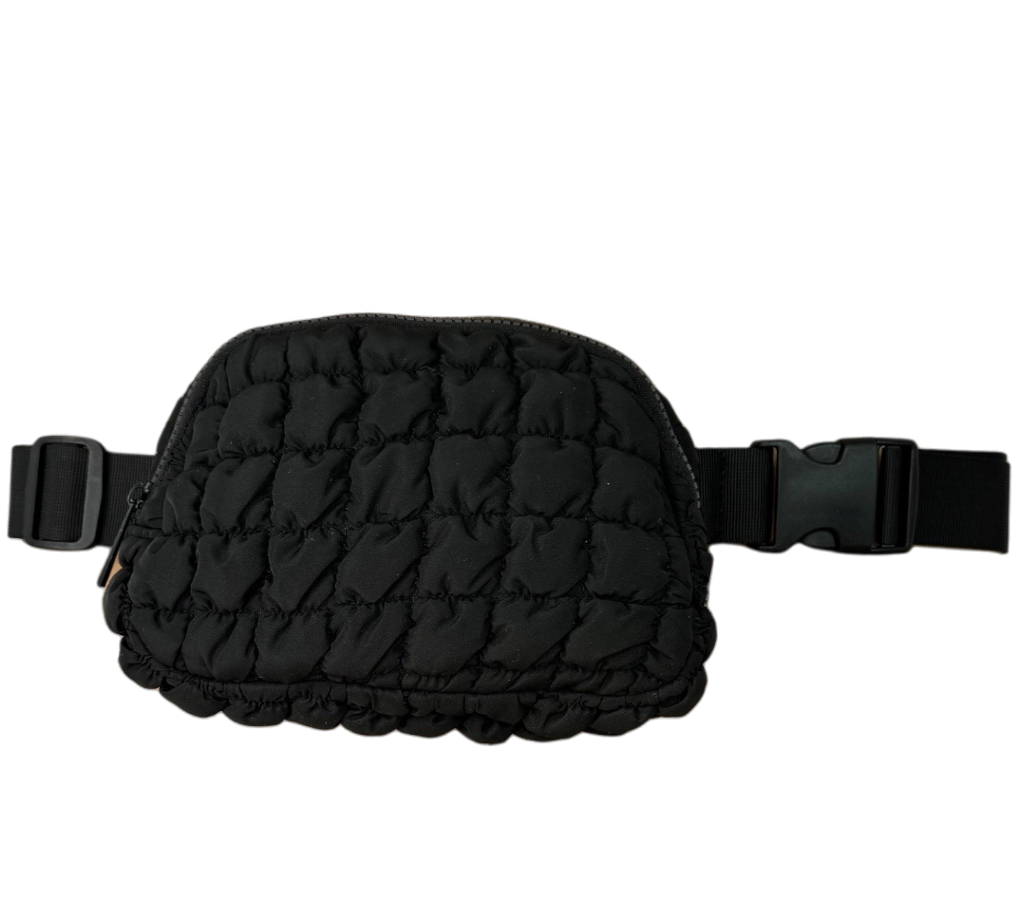 PB-1220 Puffer Belt Bag Black
