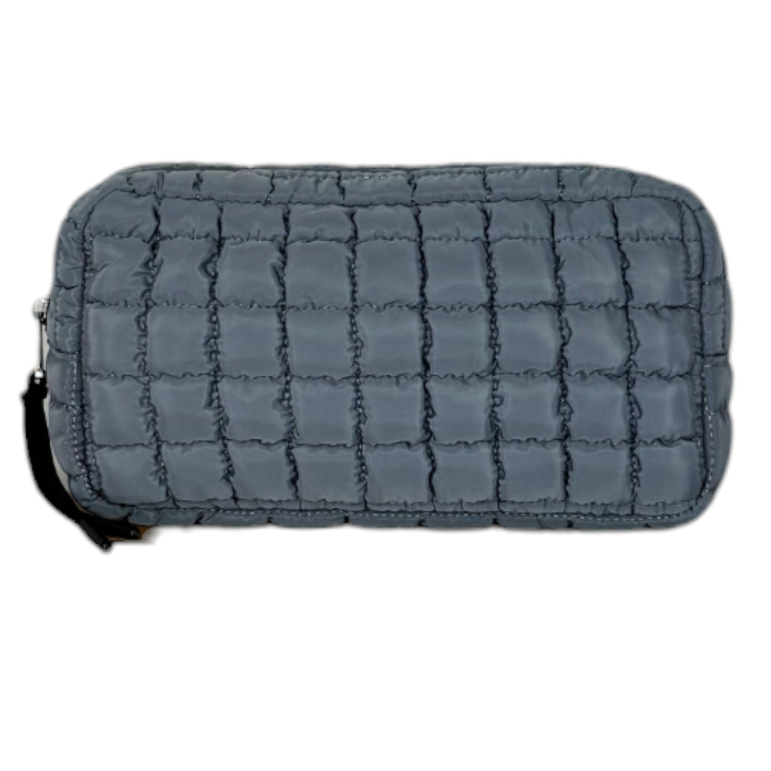 GZ-4282 Puffer Quilted Makeup Bag Grey