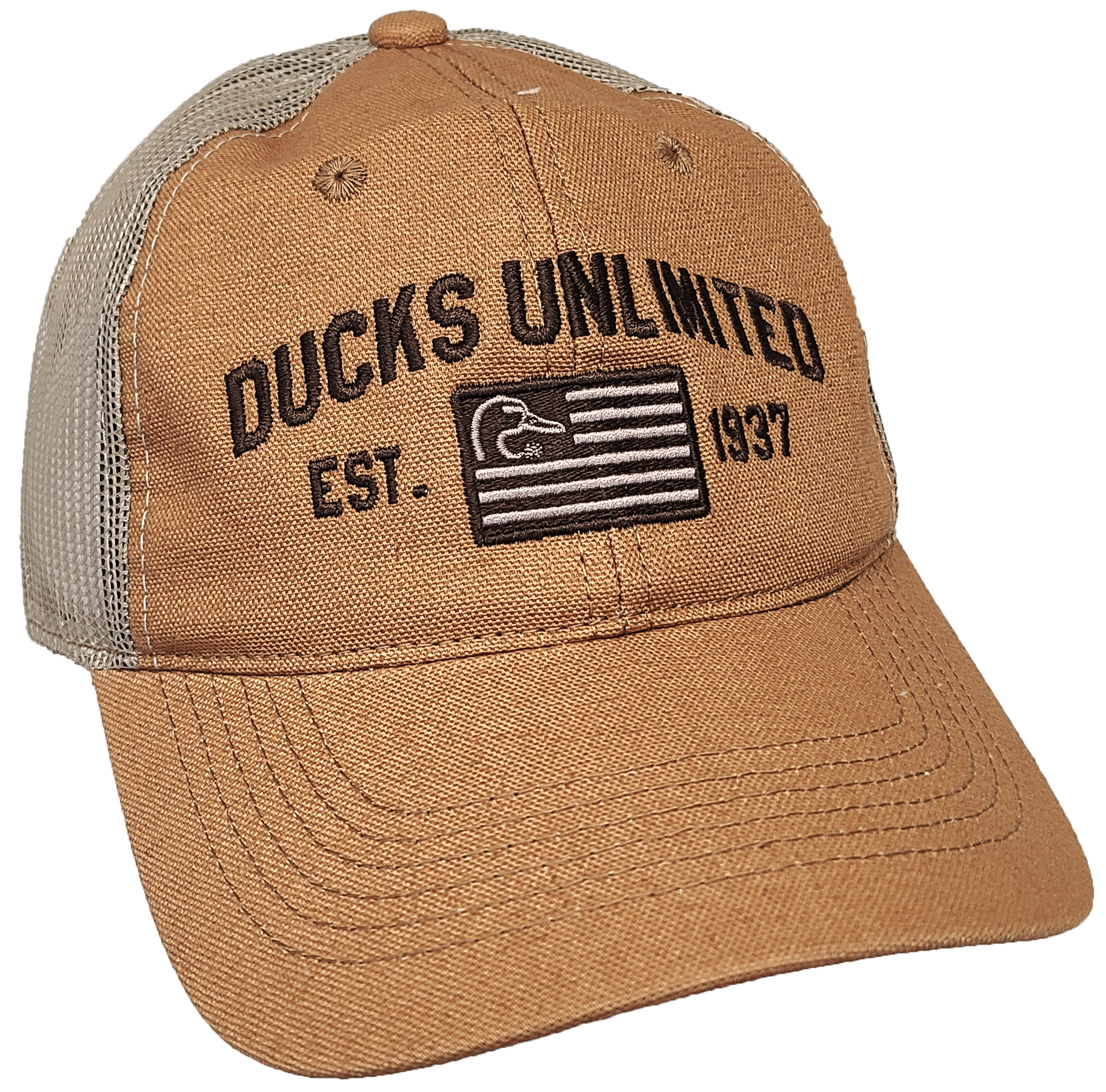 CAP Ducks Unlimited American Flag   DU233924