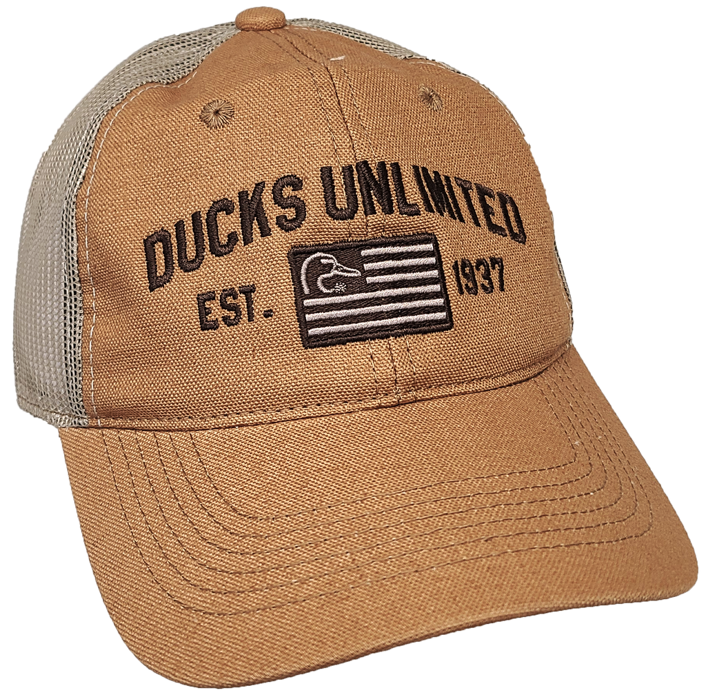 CAP Ducks Unlimited American Flag DU233924 – girliegirloriginals