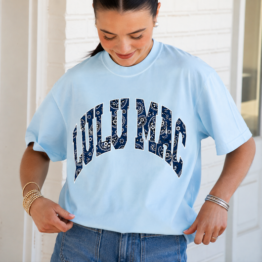 LM-TS-1009 Chambray Bandana Comfort Colors Tee