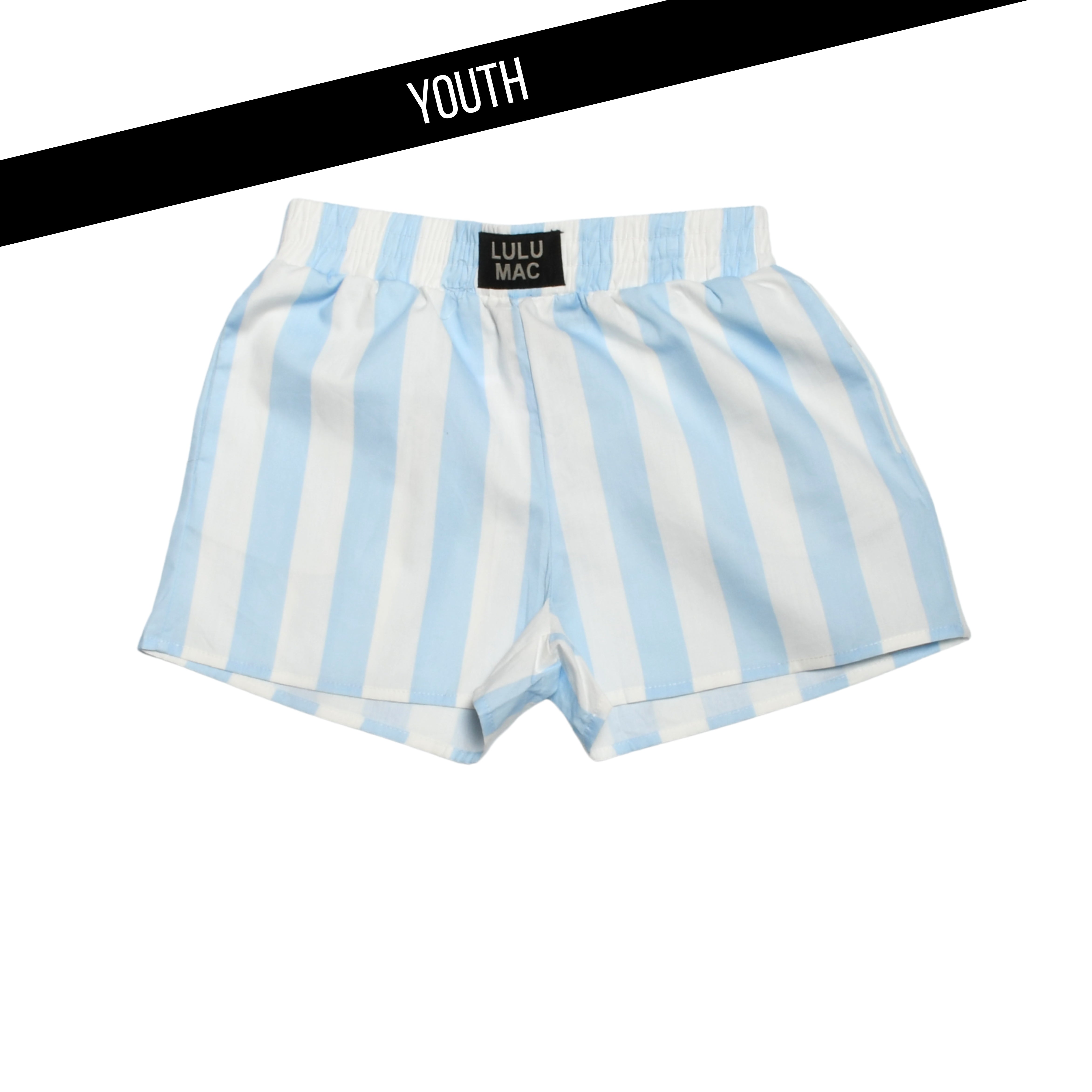 KDBX-DBS LIGHT BLUE DARBY KIDS SHORTS