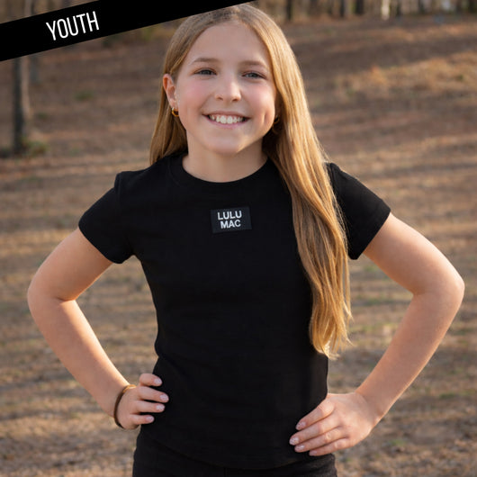 KD-TP1000 Kids Baby Doll Top - Black