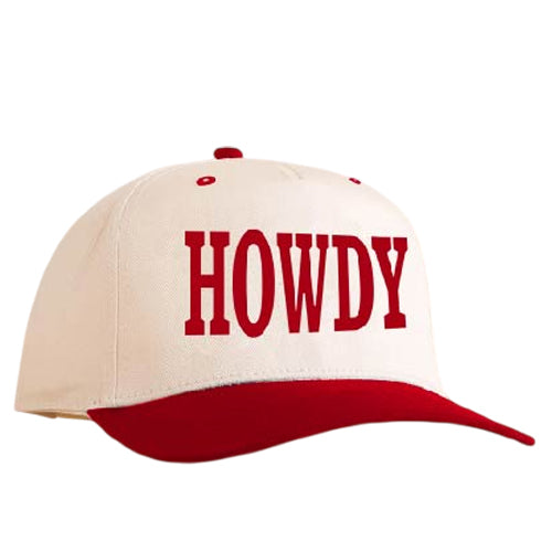 LM-3014 HOWDY CAP RED