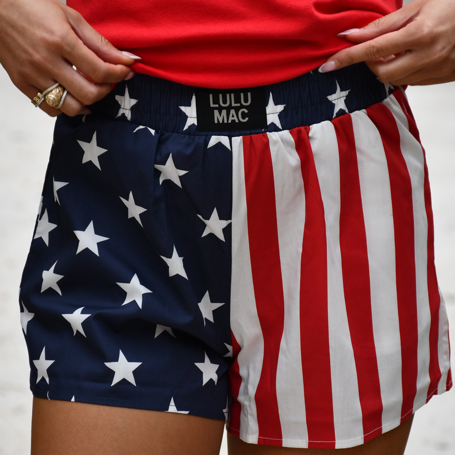 LM-SH-1003 FLAG BOXER SHORT