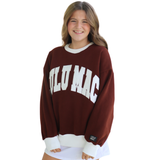 LM-SW-1002 Color Block Brown/White - Stitch
