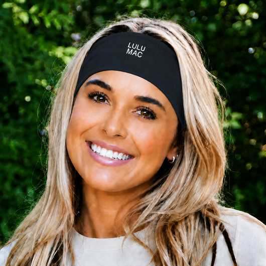 LM-HB-1000 Lulu Mac Headband - Black