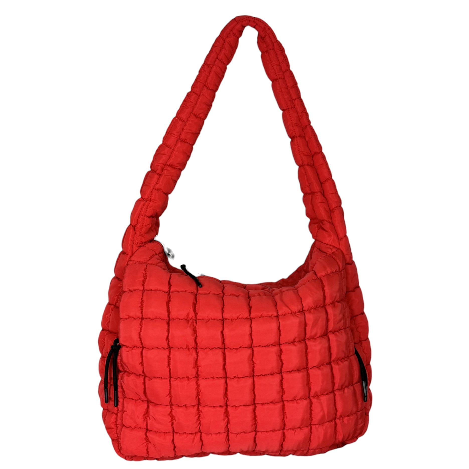 GZ-4171 Puffer Quilted Handbag Red