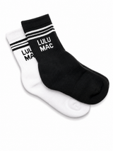 LM-SO-1001 Lulu Mac Socks Single Pair - BLACK