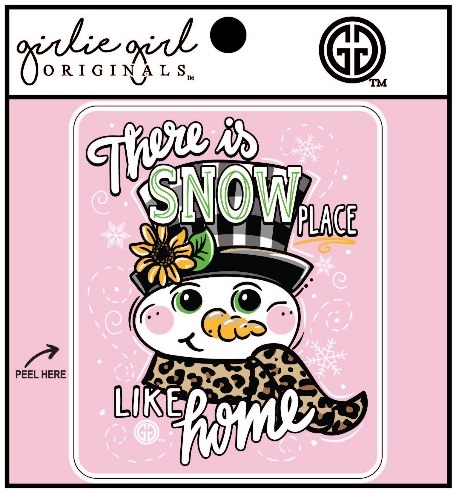 Decal/Sticker Snow Place-2559