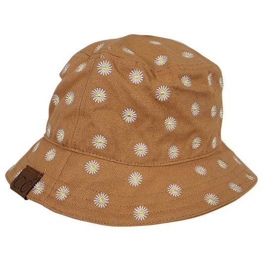 KB-005 C.C Daisy Rain Bucket Hat Desert