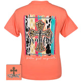 Grateful Cross Retro Heather Coral SS-2441