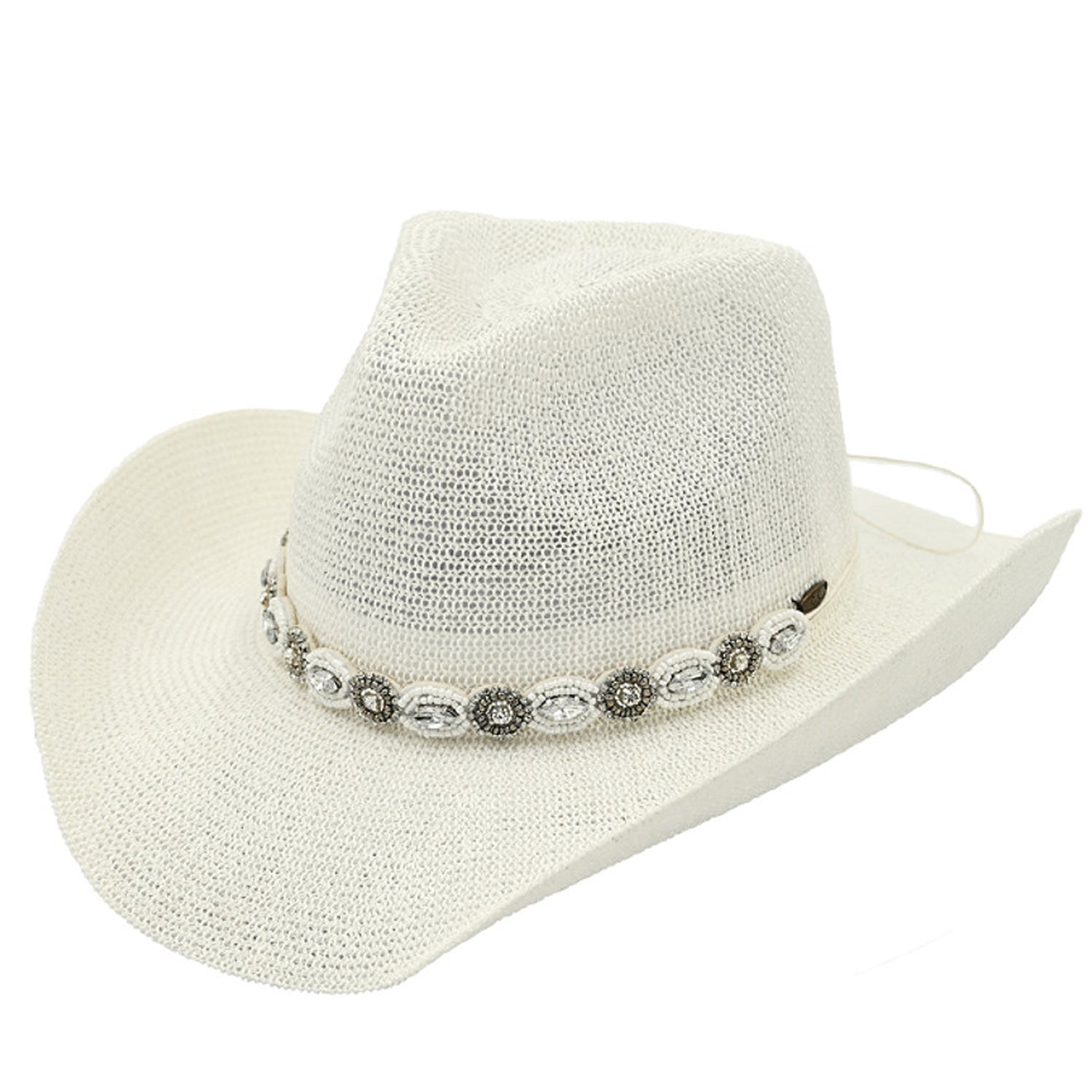 CBC-08 Cowgirl Hat White