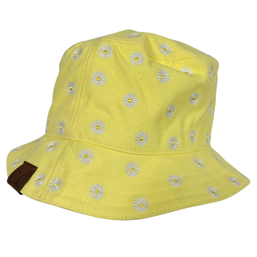 KB-005 C.C Daisy Rain Bucket Hat Baby Yellow