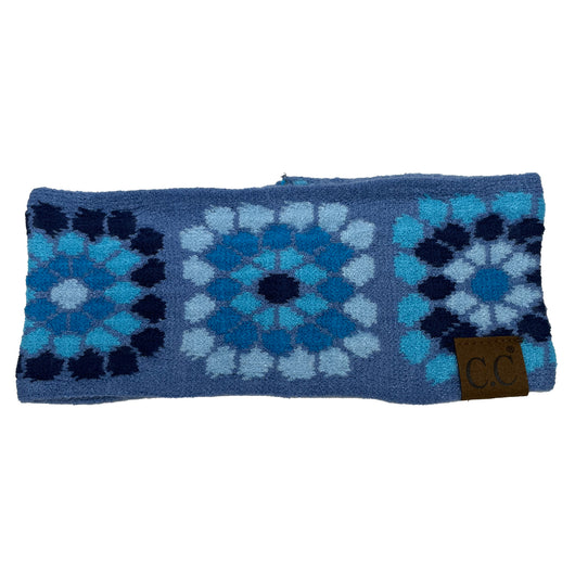 HW-7396 C.C Headwrap-Blue