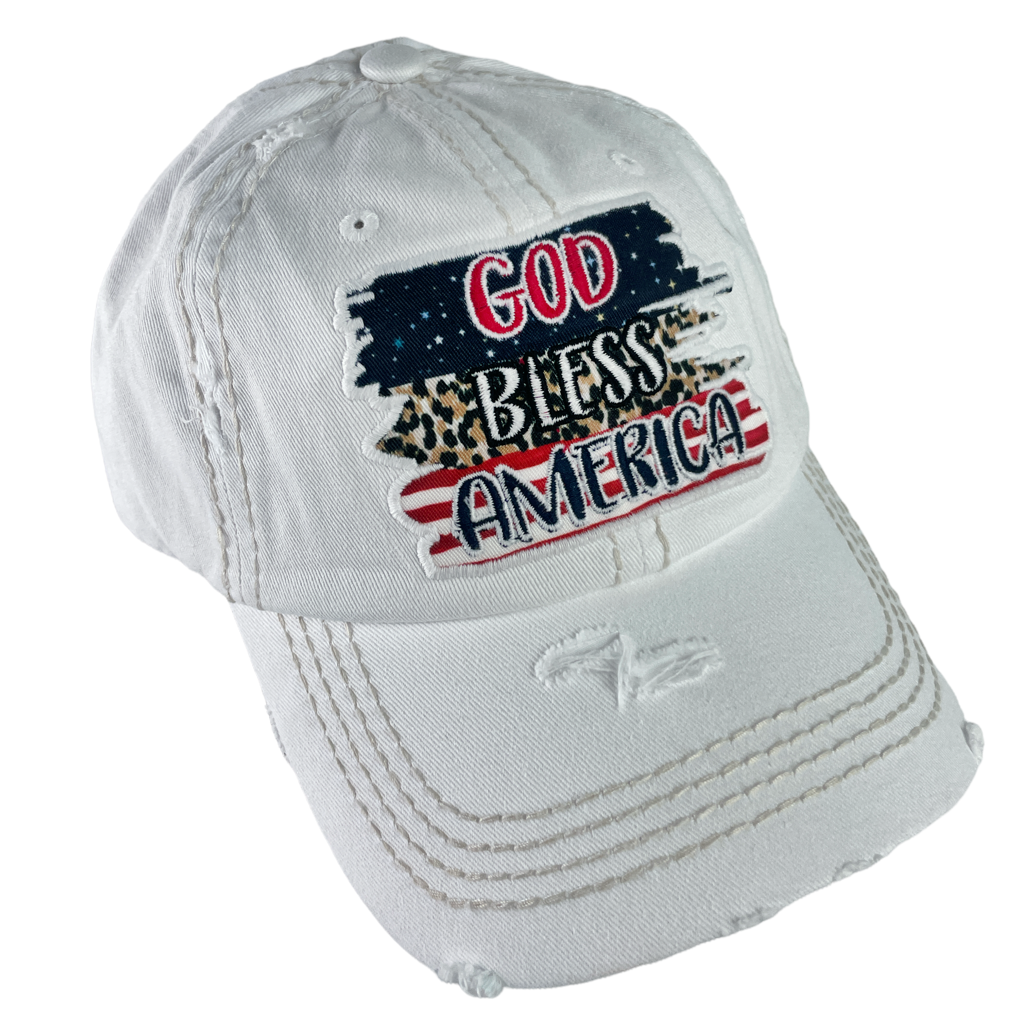 KBV-1436 WHT God Bless America